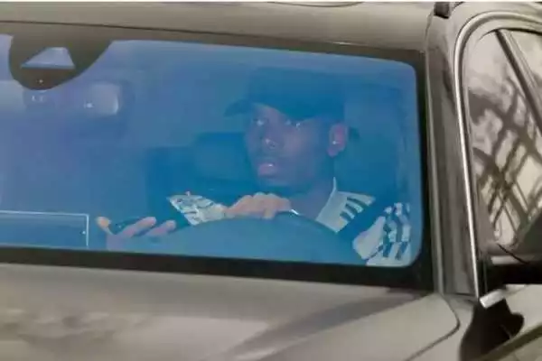 Paul Pogba Could Face Police Probe After Being Caught On Phone Whilst Driving